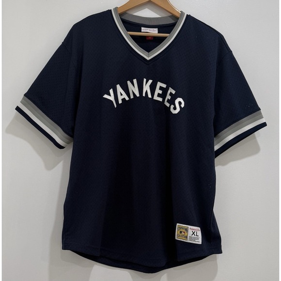 Mitchell & Ness Other - MITCHELL & NESS New York Yankees Cooperstown Collection MLB Jersey Blue XL